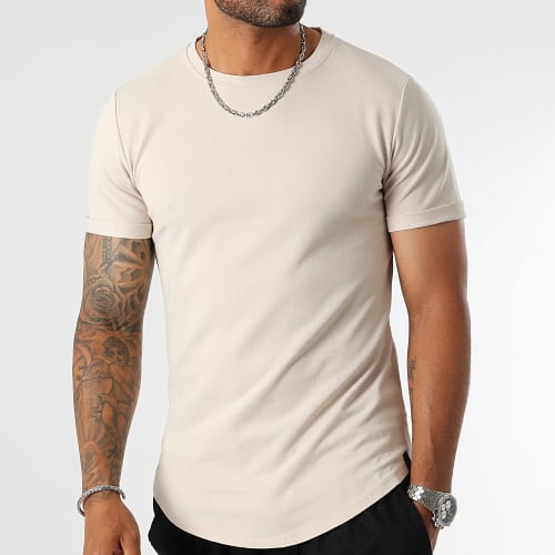 Tee Shirt Oversize Beige