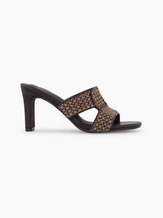 Catwalk Pantolette Schwarz