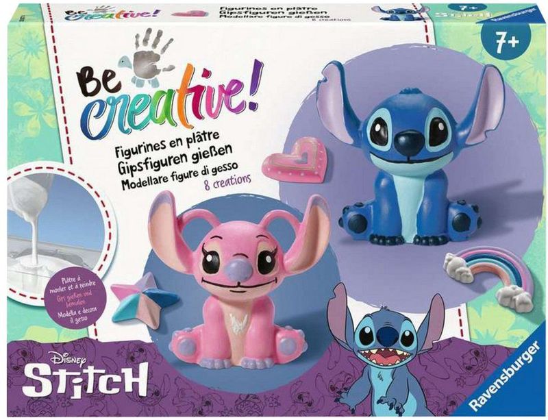 Be Creative! - Stitch Plaster - Creatieve Set - Gips Gieten