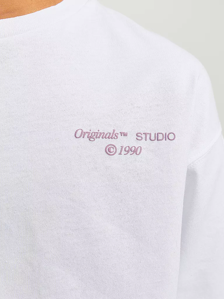 JACK & JONES Jungen T-Shirt  JORNOHO  weiss