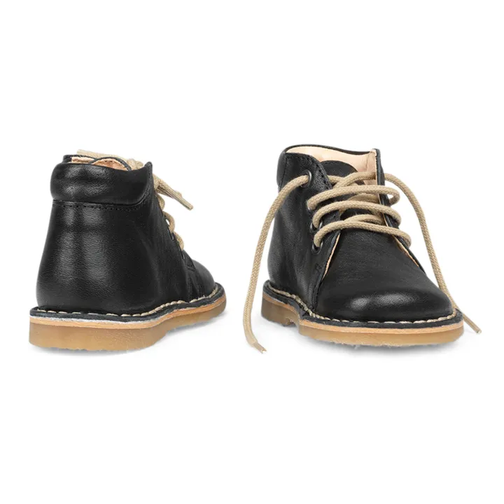 Petit Nord Boots à Lacets Classic | Noir