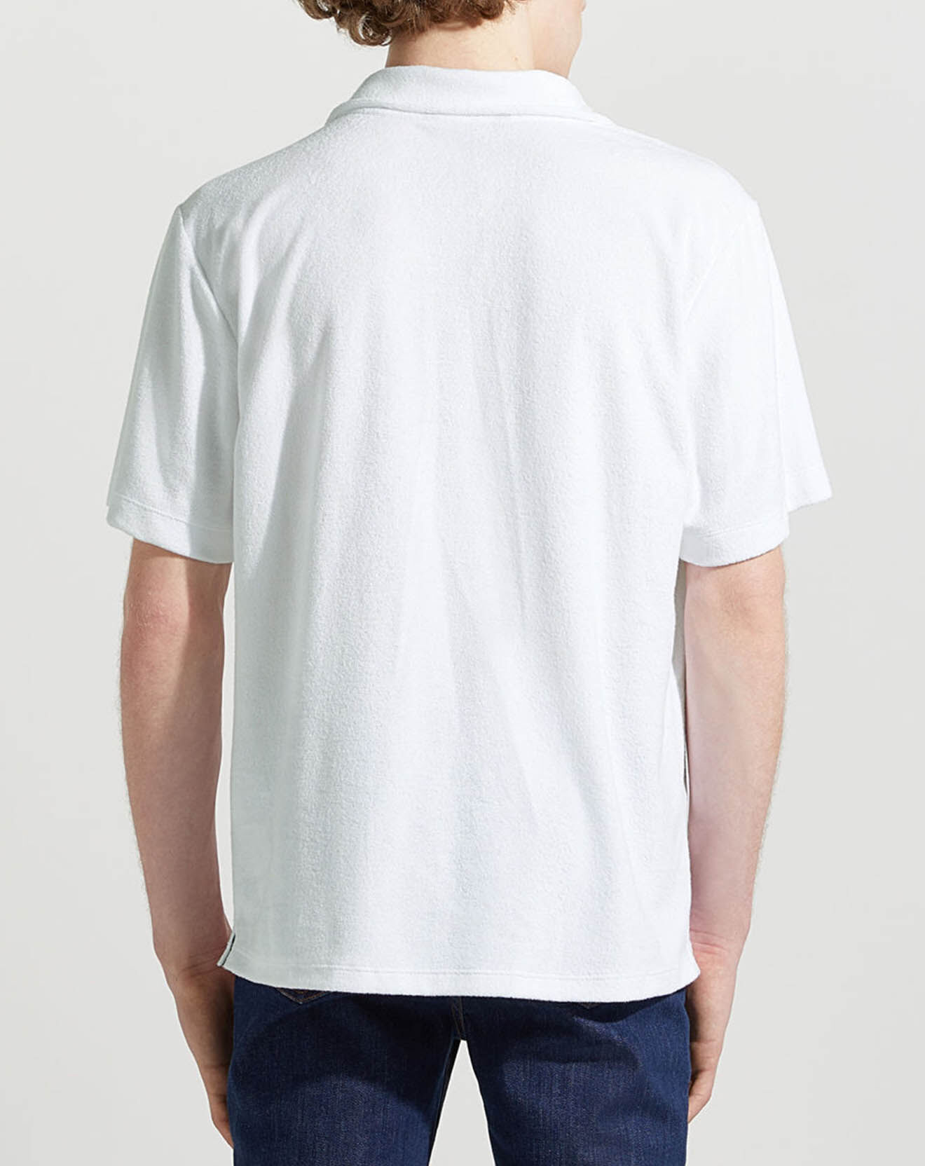 Tommy Hilfiger Polo en éponge blanc