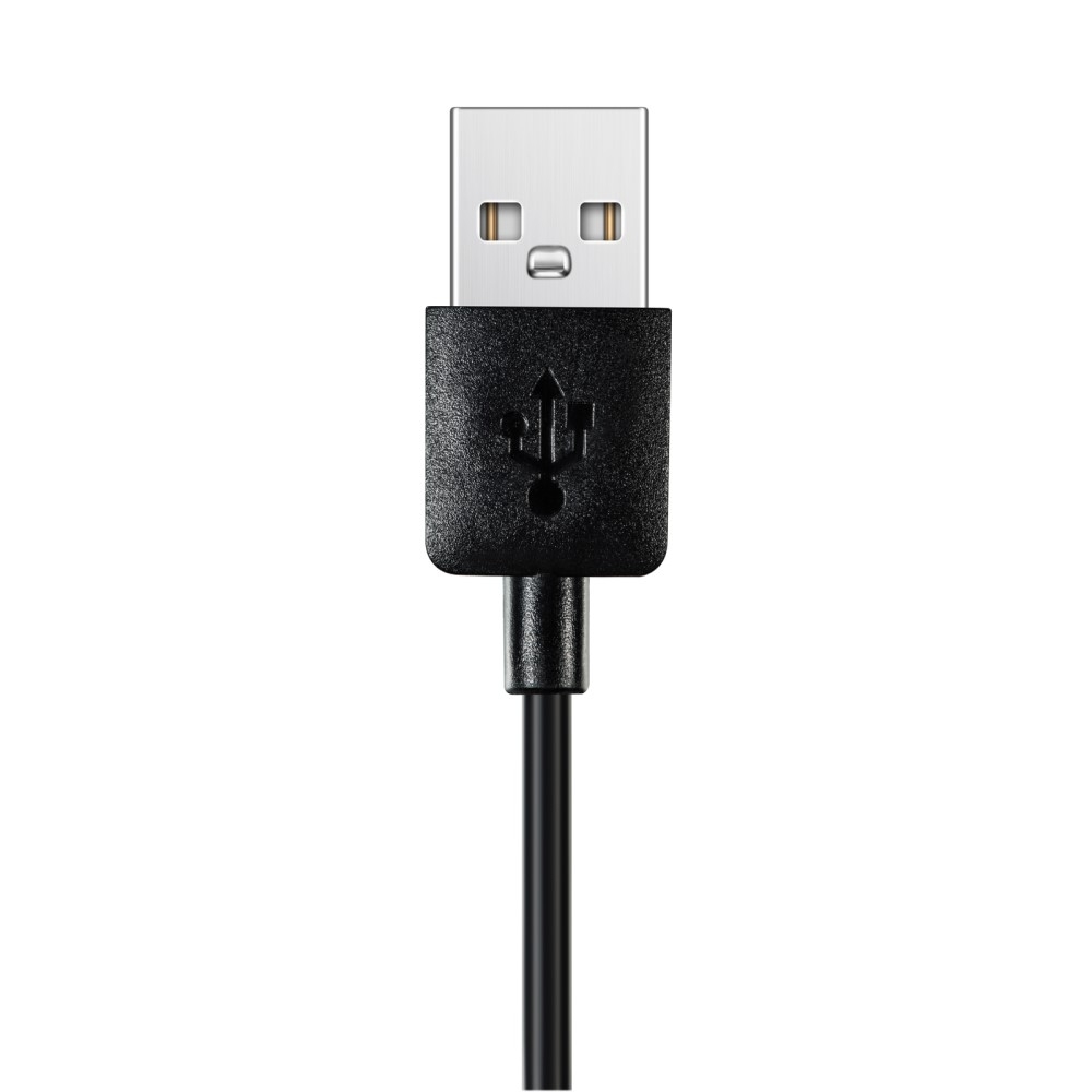 (1m) Garmin Instinct USB Ladekabel Ladegerät Clip - Schwarz