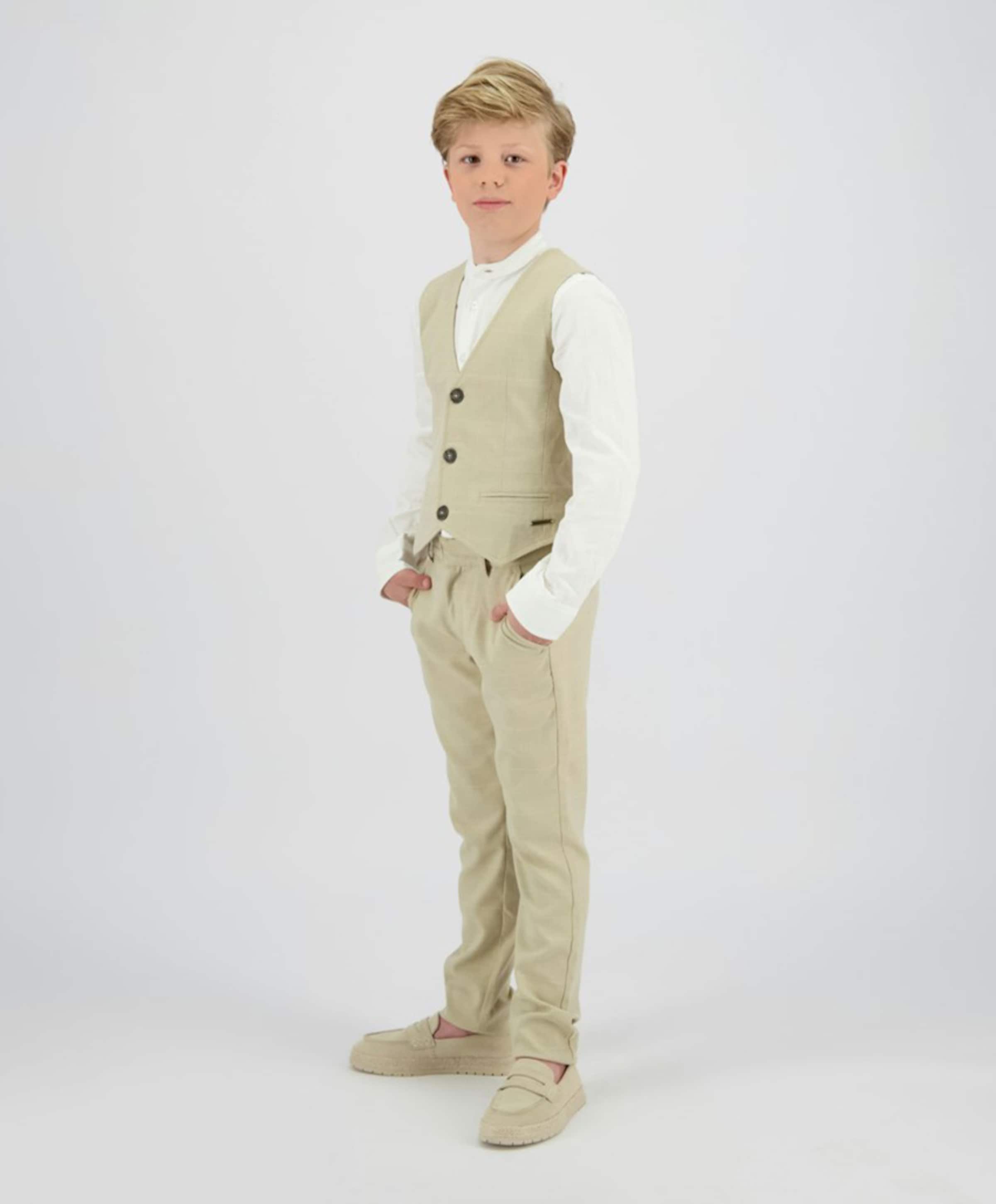 Vingino Jongens gilet beige
