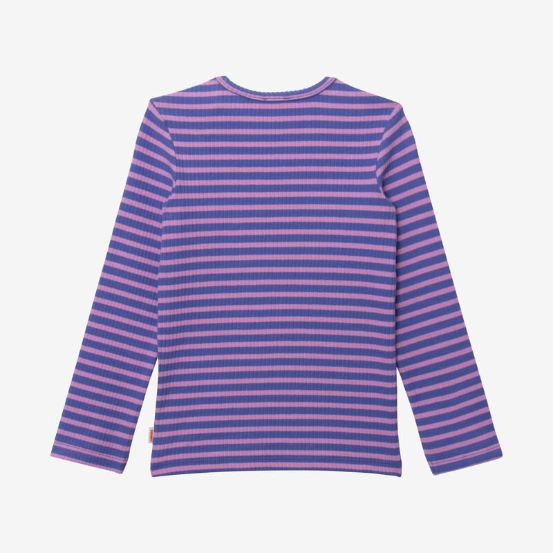 T-shirt bébé fille violet rayé Catimini Mauve Violet