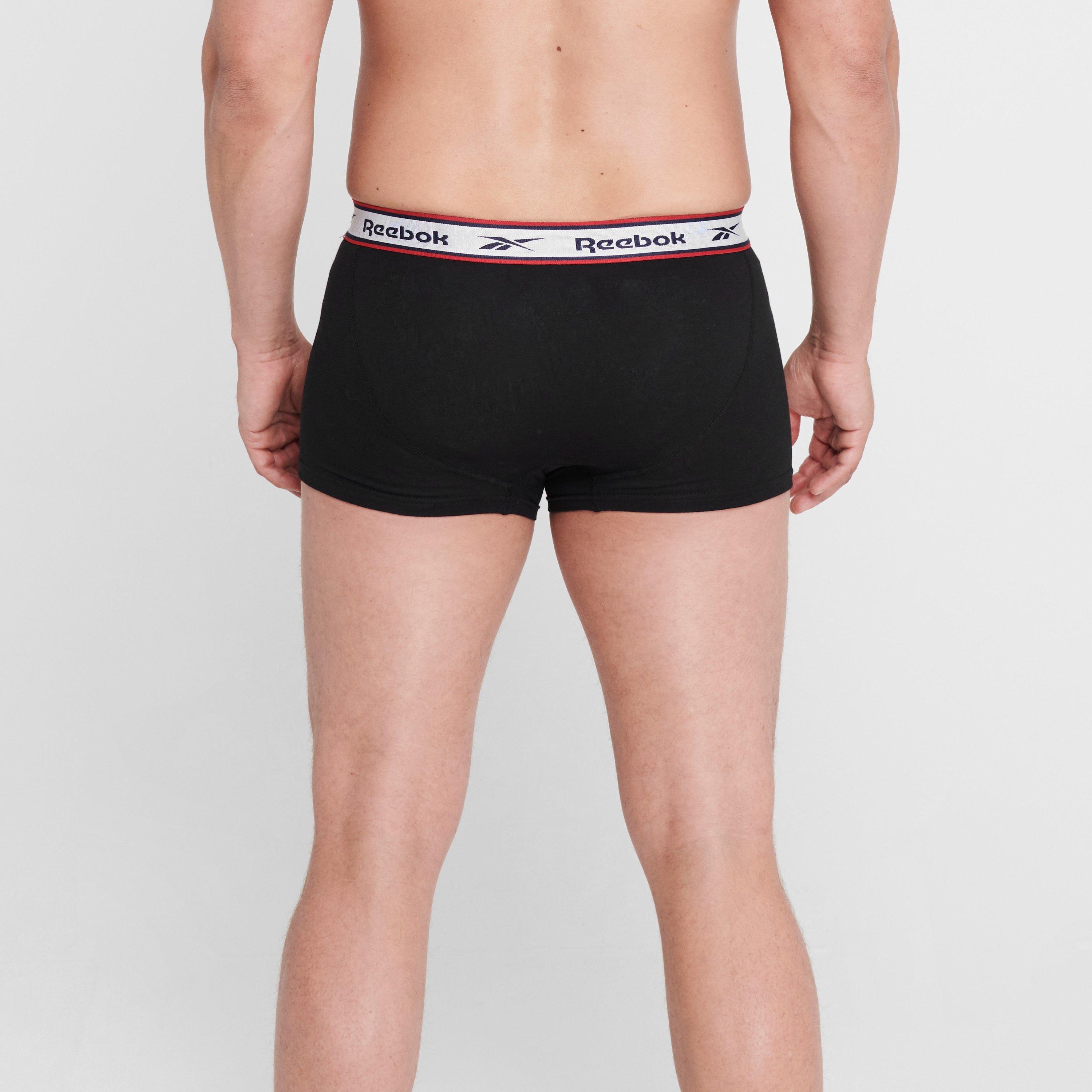 Reebok 3 Pack Boxer Shorts Mens