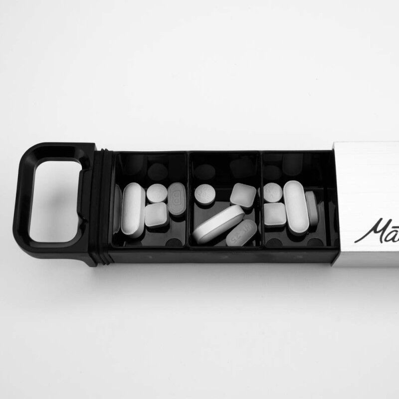 Waterproof Pill Canister Brushed