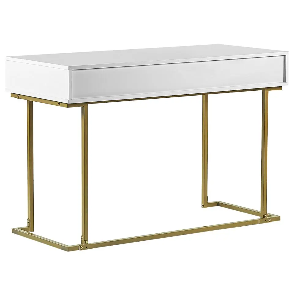 WESTPORT - Kaptafel - Wit - Metaal