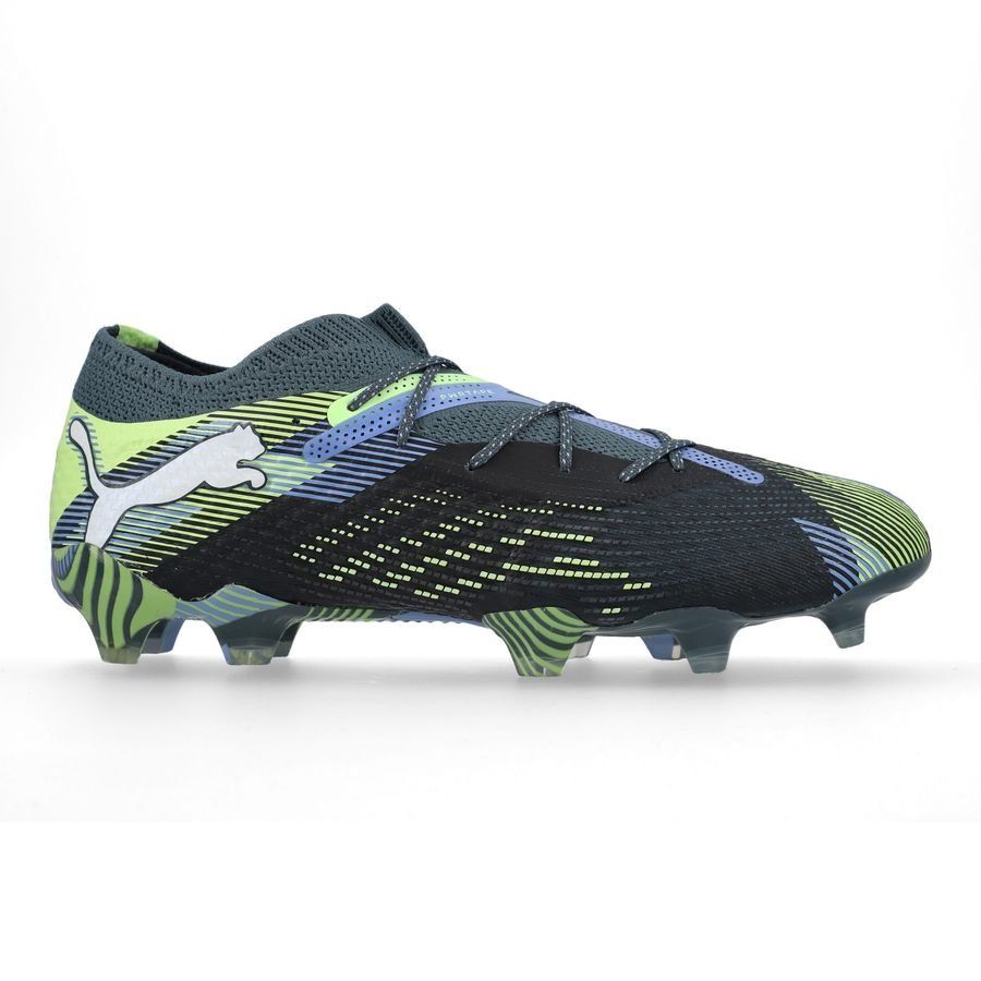 PUMA Future 7 Ultimate Low FG/AG Lights Out - Gray Skies/Blanc/Fizzy Apple