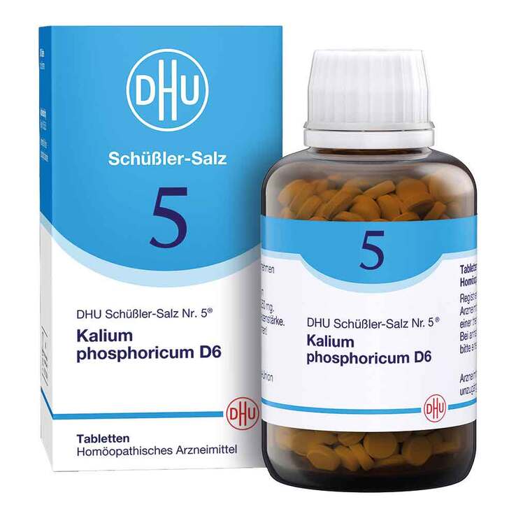 DHU Schüßler-Salz Nr. 5 Kalium phosphoricum D6 Tabletten, 900 St