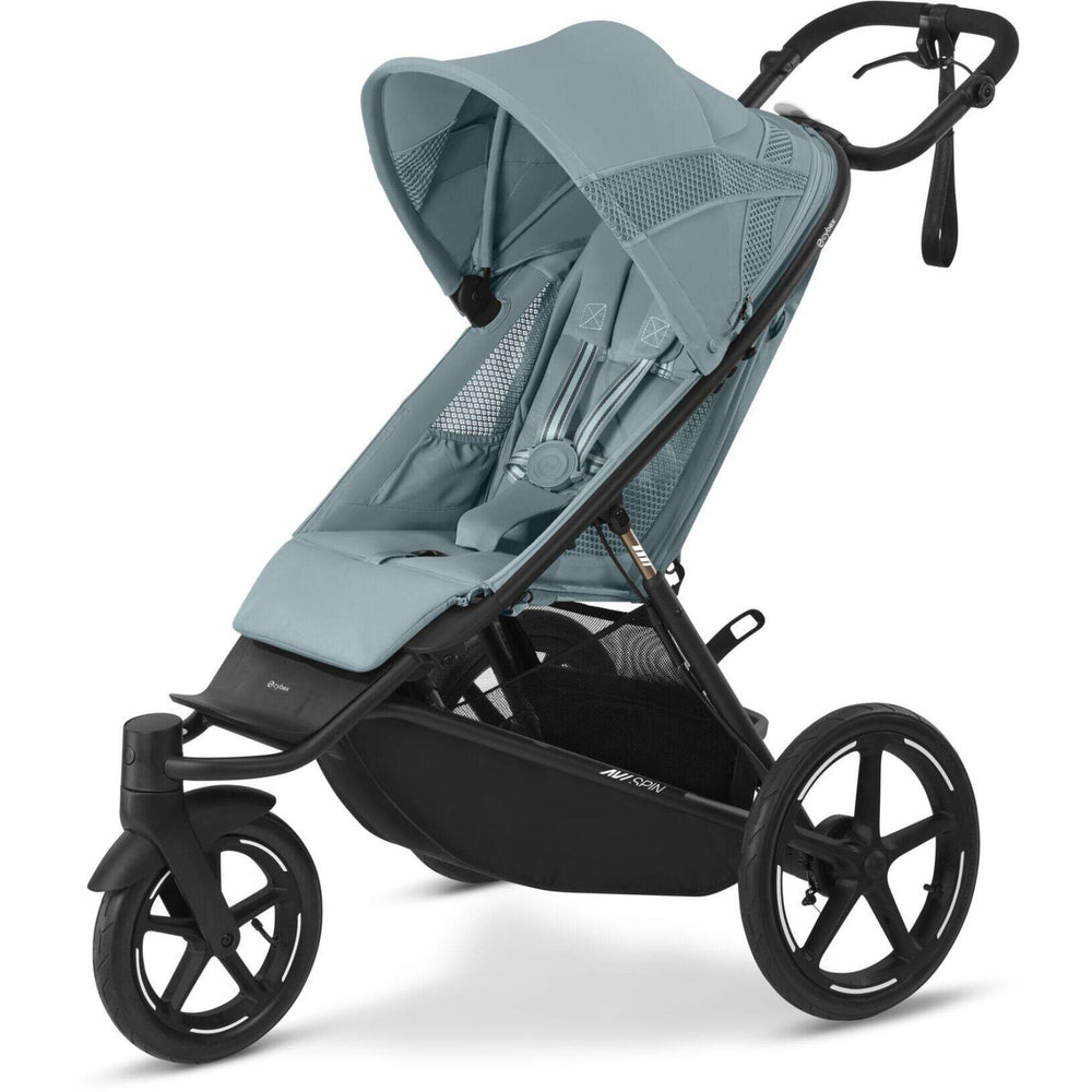 Køb Cybex Avi Spin BLK Klapvogn Stormy Blue light blue