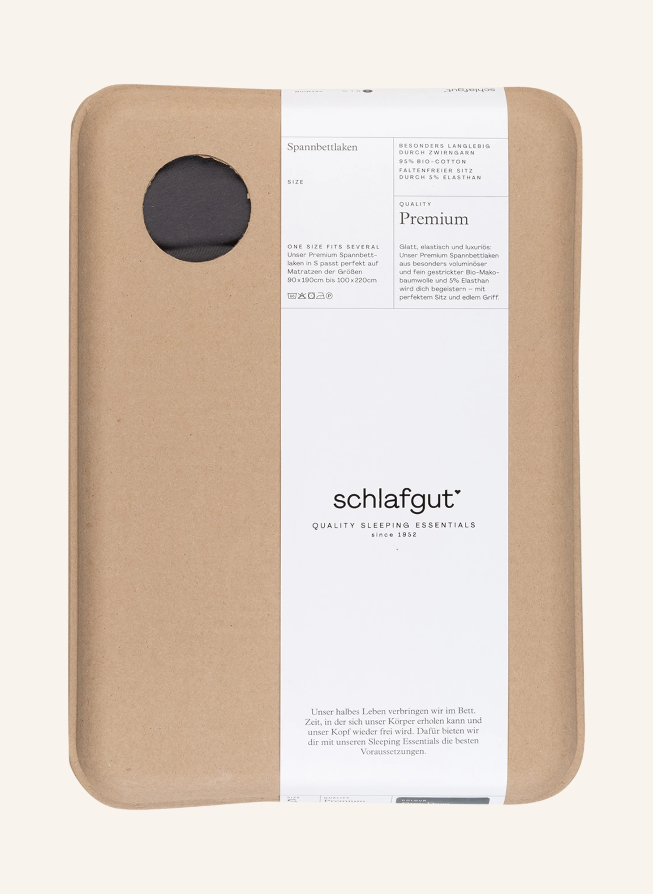 schlafgut Spannbettlaken PREMIUM S