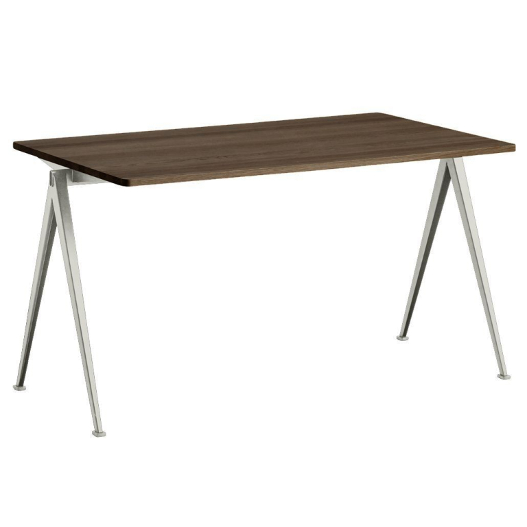 Hay Pyramid 01 bureau 140x75 gerookt eiken,beige onderstel