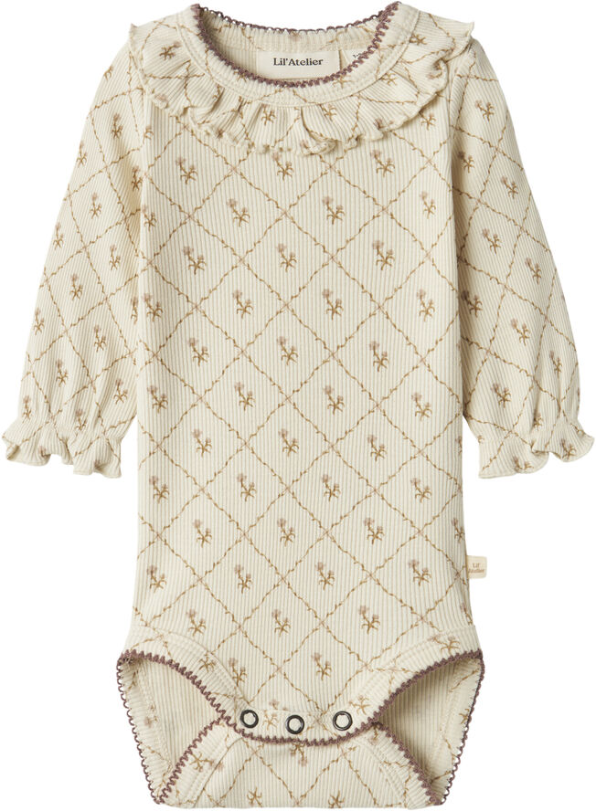Lil' Atelier NBFGAGO KUG LS SLIM BODY LIL Turtledove