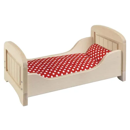 goki Puppenbett Holz ohne Bettzeug