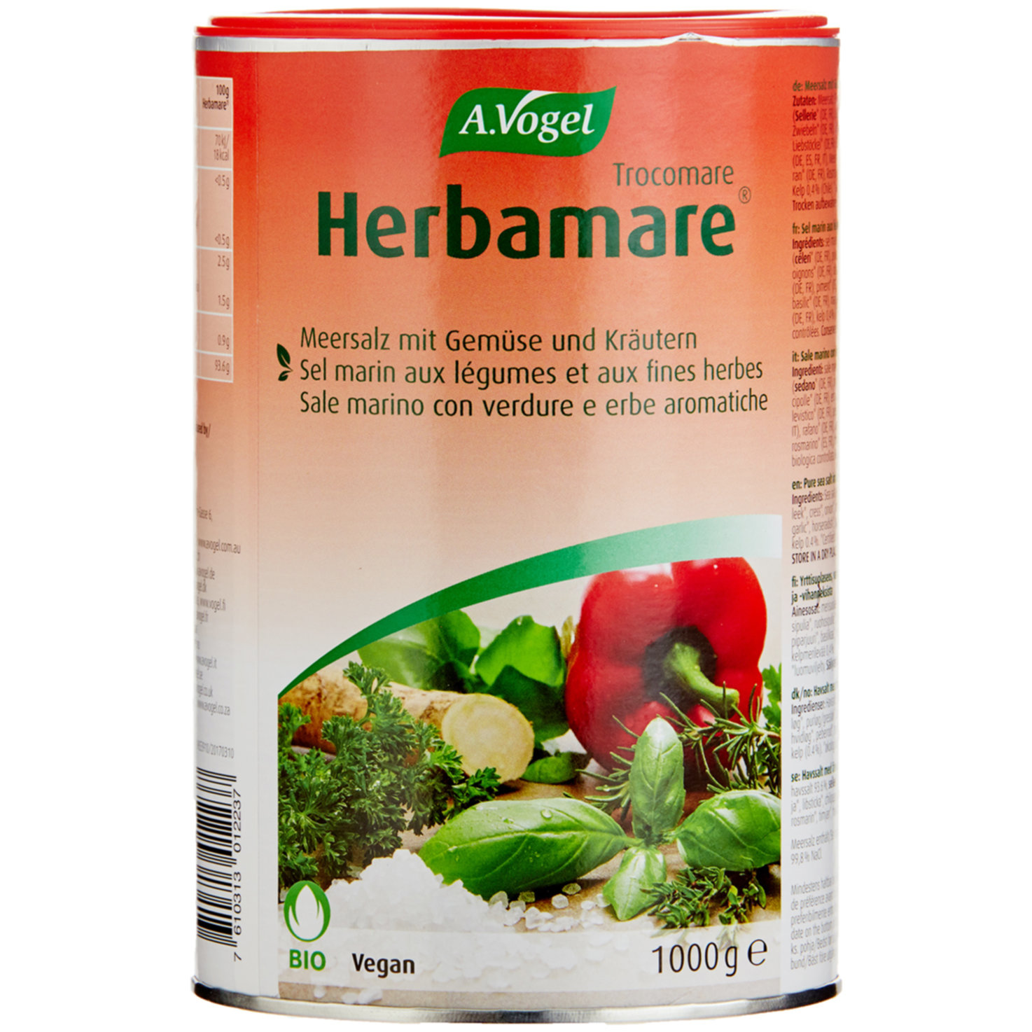 A.Vogel Bio Herbamare Trocomare Fleisch & Geflügel Gewürz