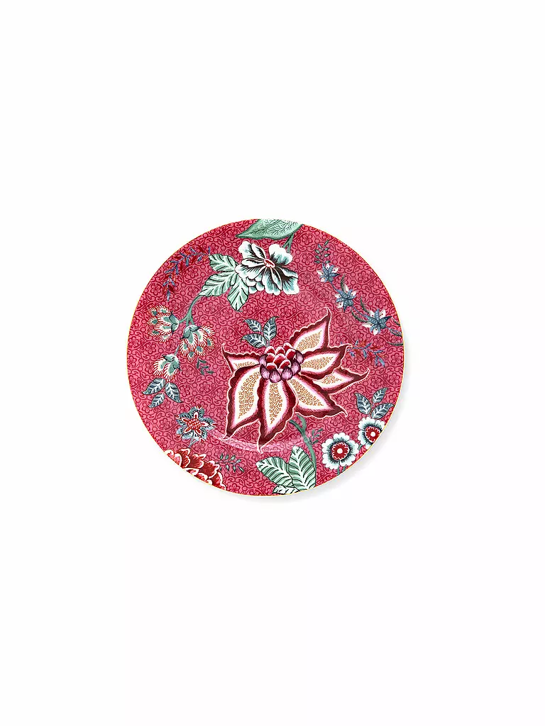 PIP STUDIO Dessertteller 17cm Flower Festival Dark Pink beere