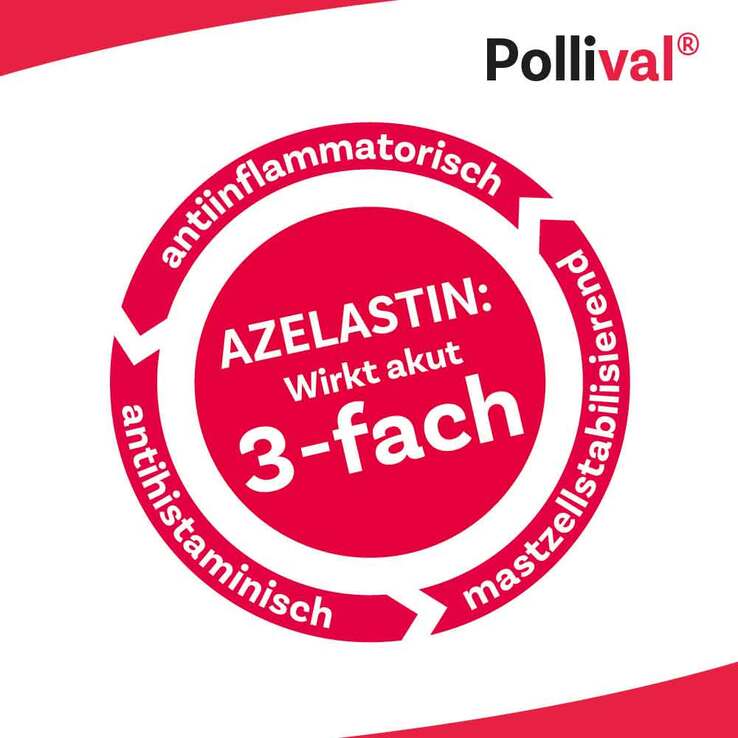 Pollival® Nasenspray mit Azelastin, 10 ml