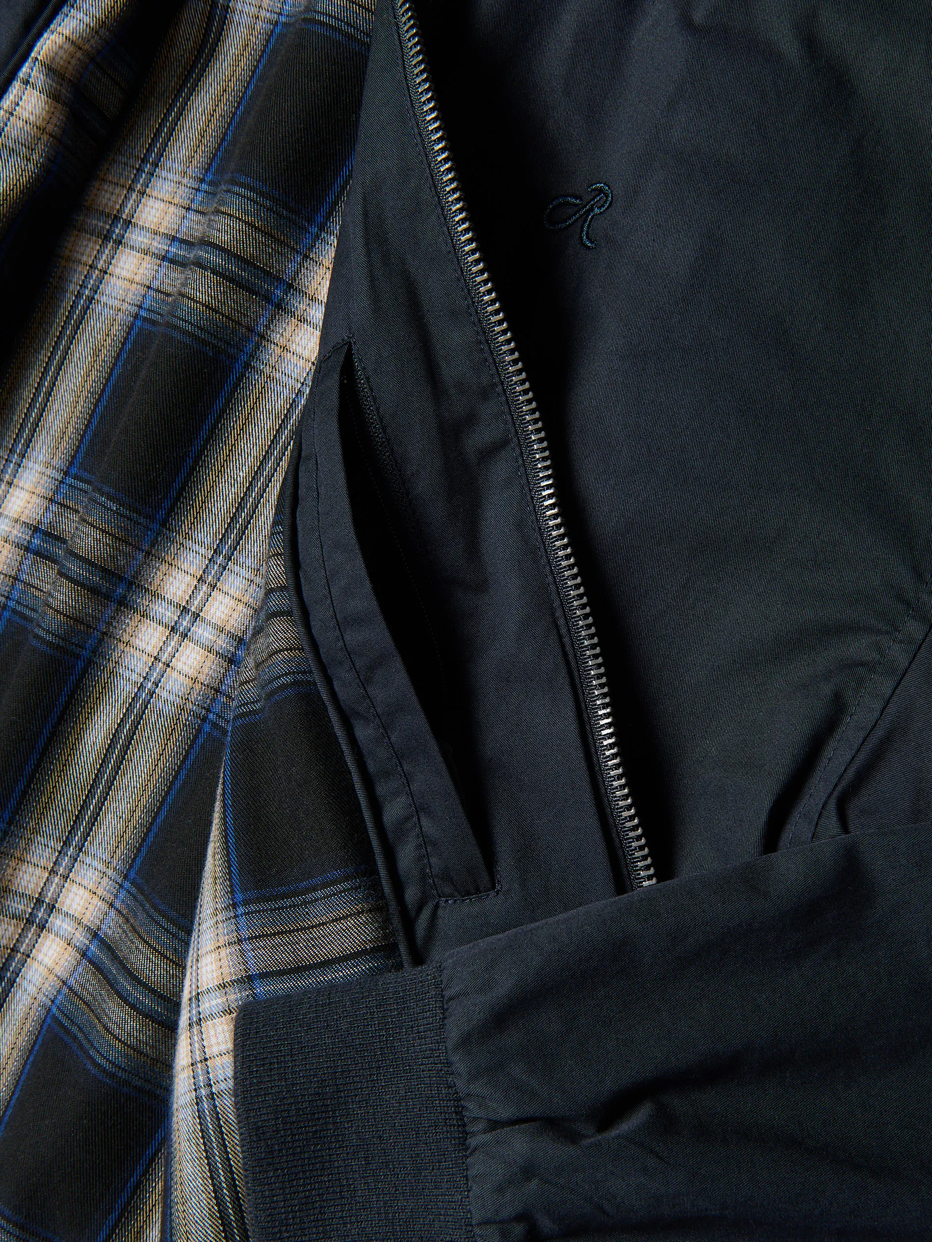 Jacke mit Stehkragen
