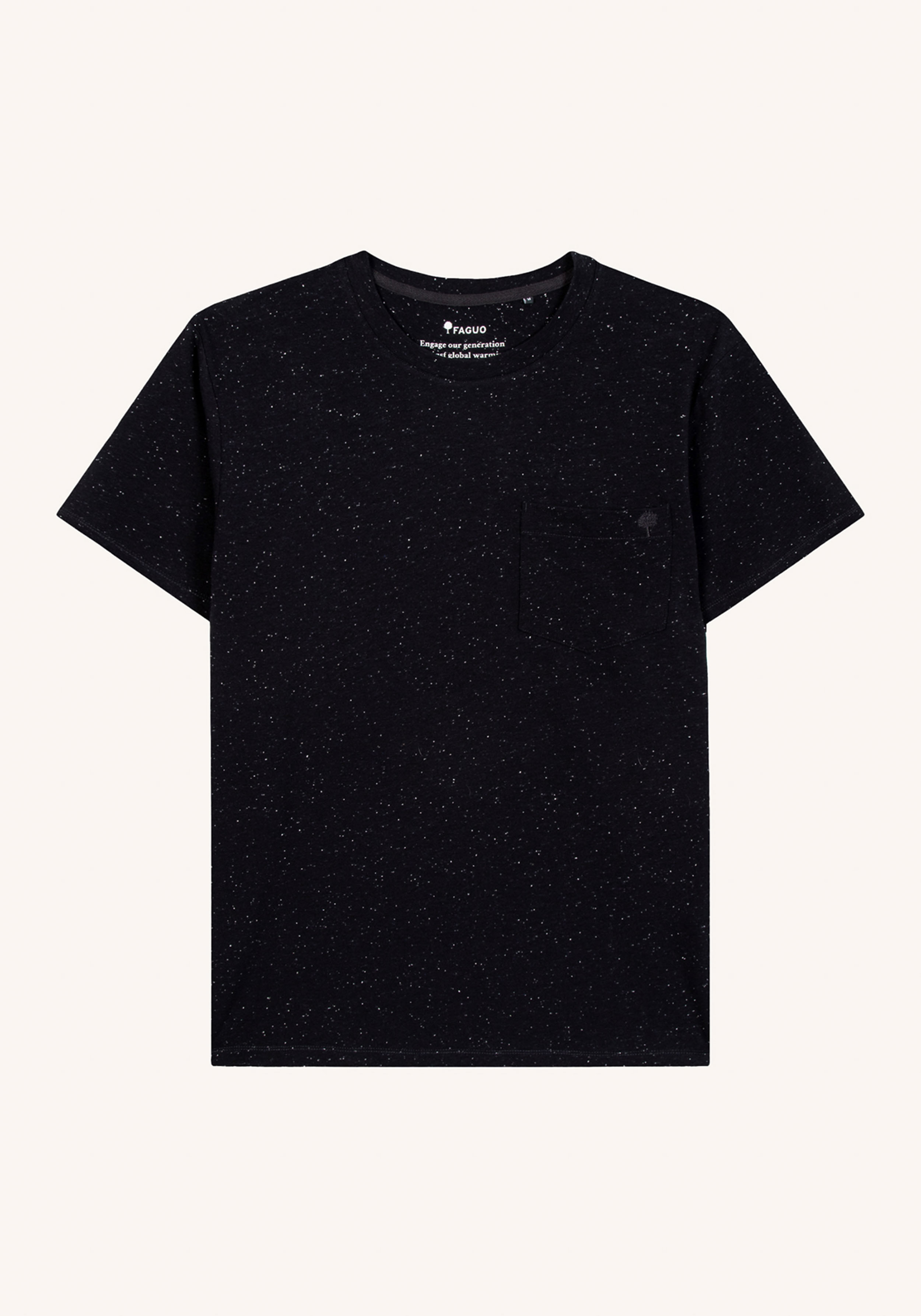 Faguo T-Shirt Olonne Knit Navy