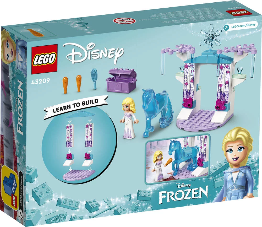 LEGO®DISNEY PRINCESS 43209 - ELSA ET L’ECURIE DE GLACE DE NOKK