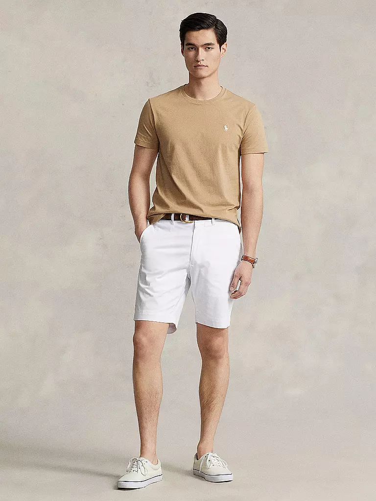 POLO RALPH LAUREN T Shirt Custom Slim Fit beige