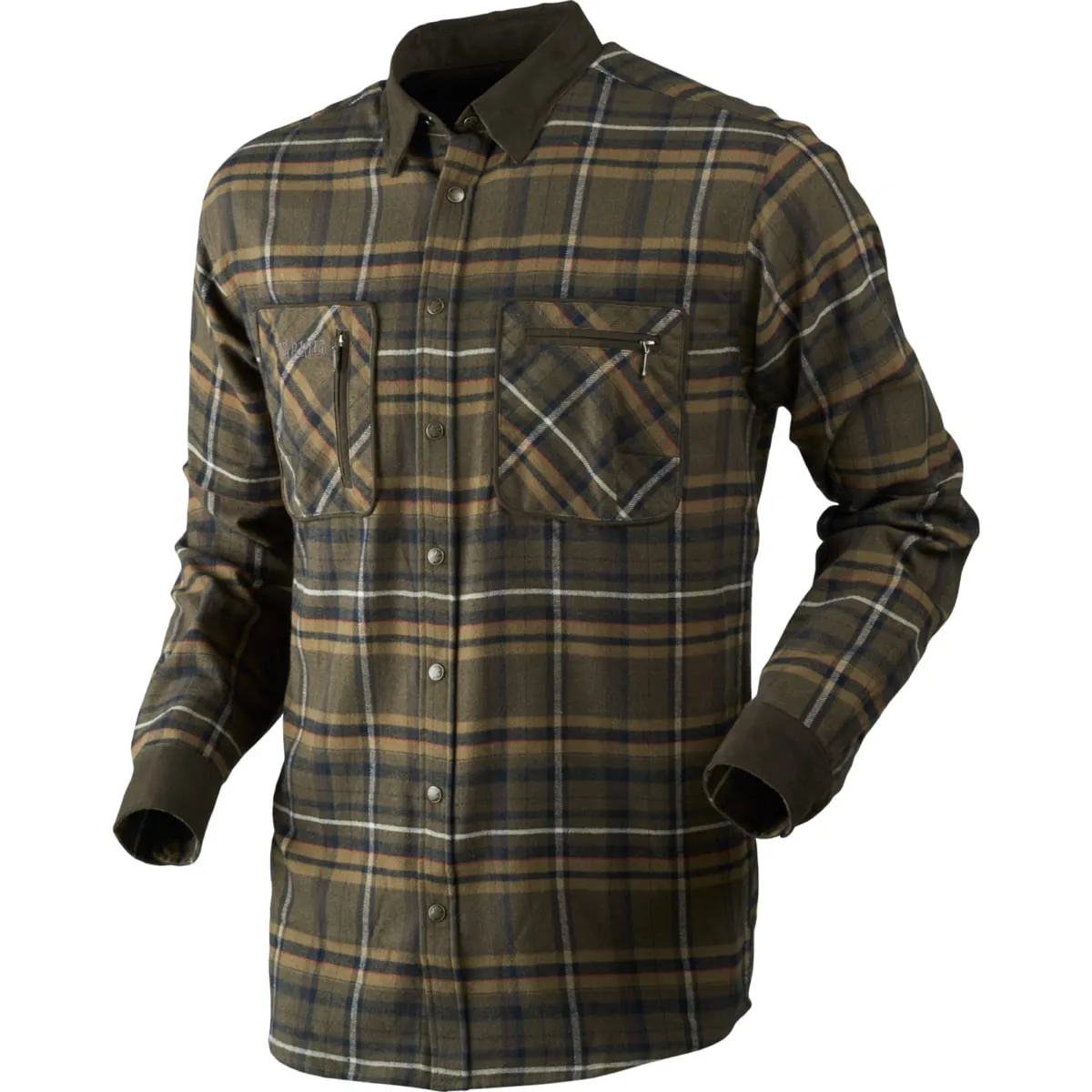Härkila Men's Pajala Shirt Willow Green Check