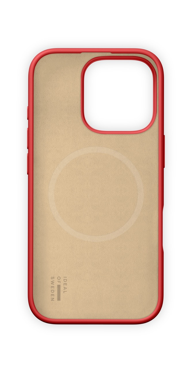 iPhone 16 Pro MagSafe Silikon Hülle Case Recycled (IDSICMS-I2461P-83) - Red