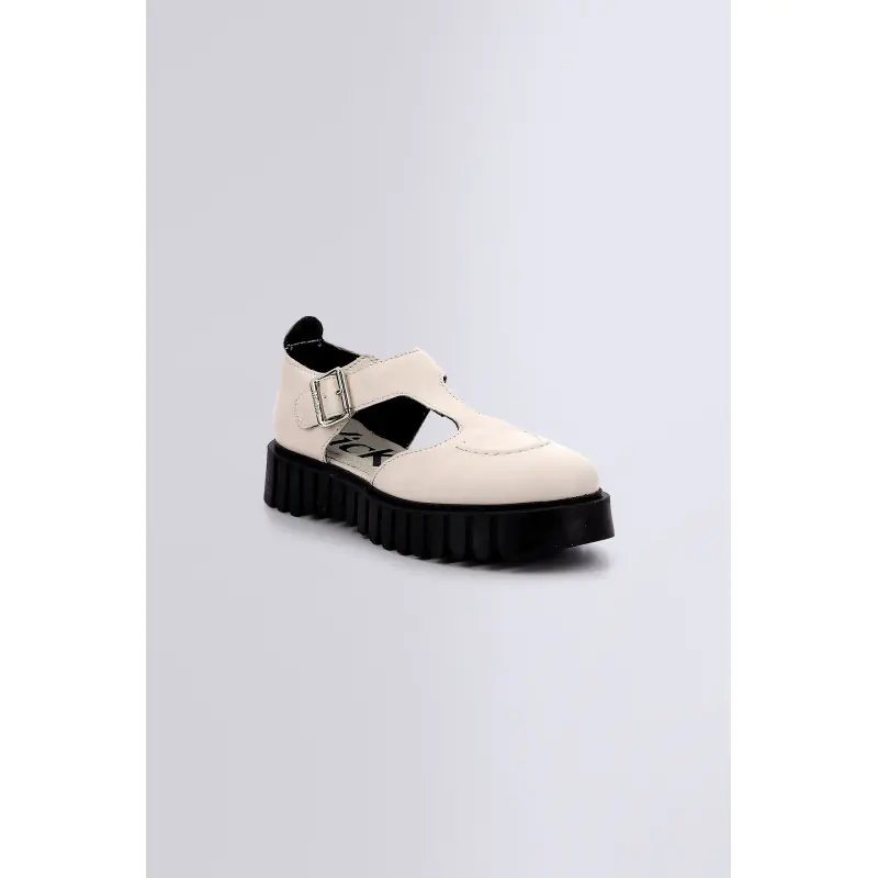 KICK FANTASTIC BLANC CHARLES IX Cuir Femme