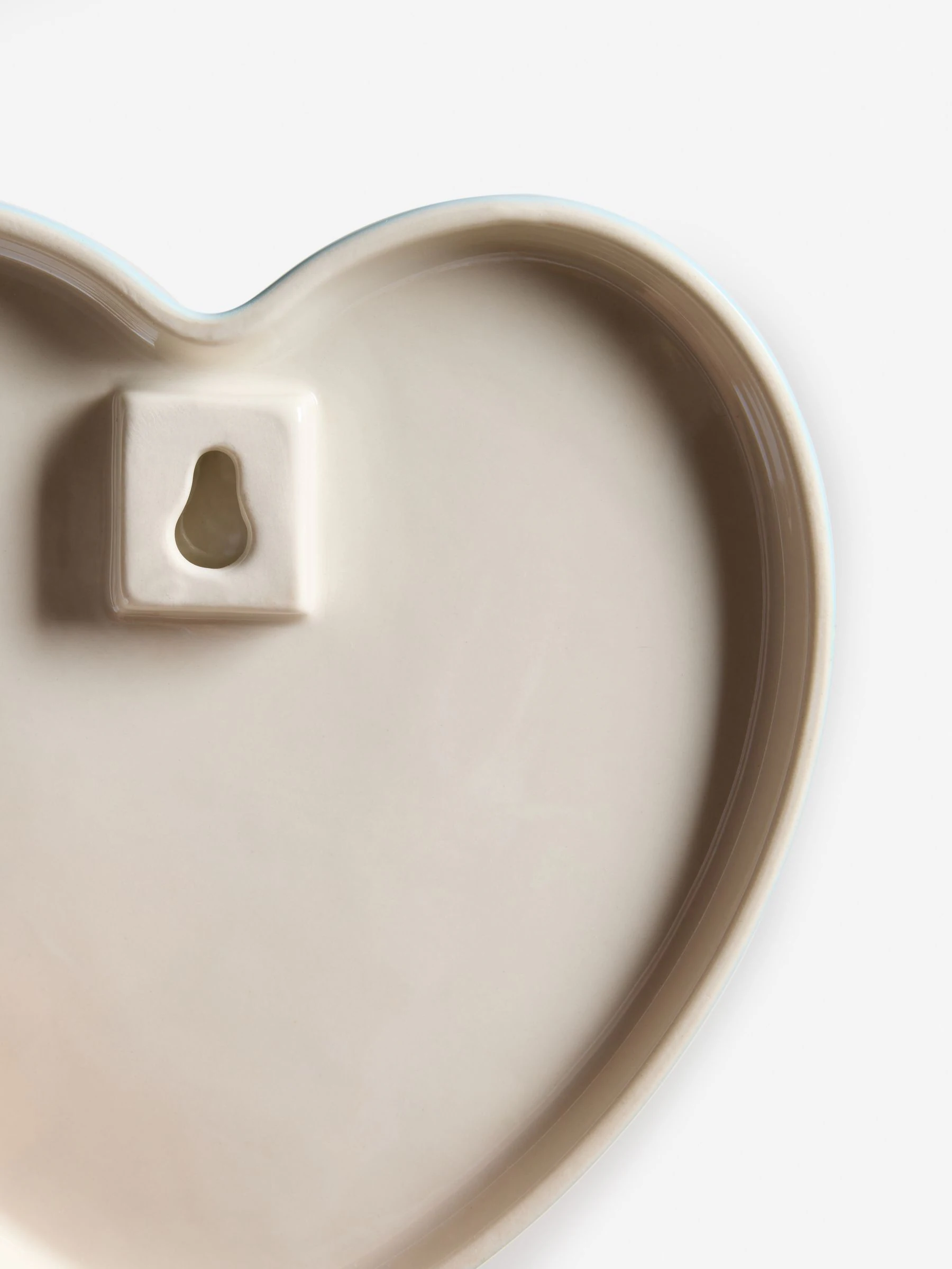 Set of 3 Ceramic Bright Love Heart Wall Arts
