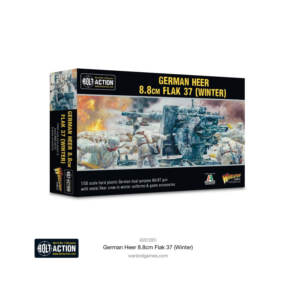 Bolt Action - German Heer 8.8cm Flak 37 (Winter)
