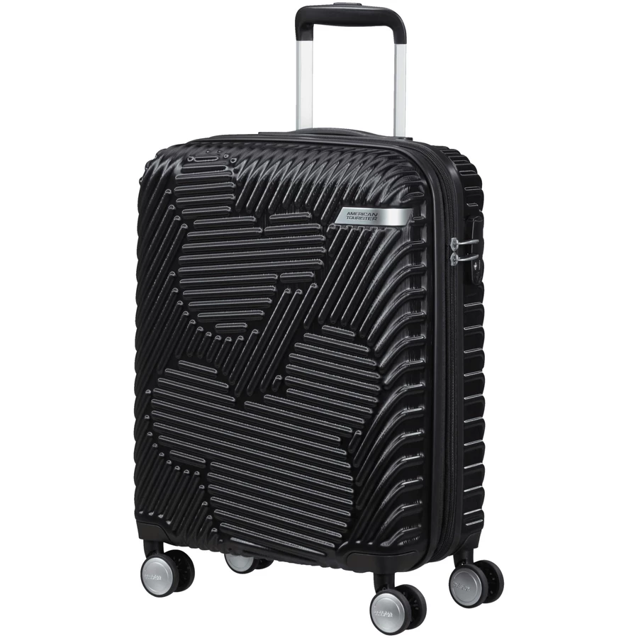 American Tourister Mickey Clouds - 4-Rollen-Kabinentrolley 55 cm erw. Mickey True Black