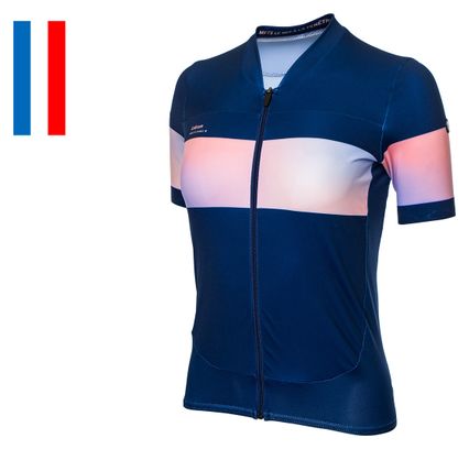 Maillot Manches Courtes Femme LeBram Agnès Marine Aurore