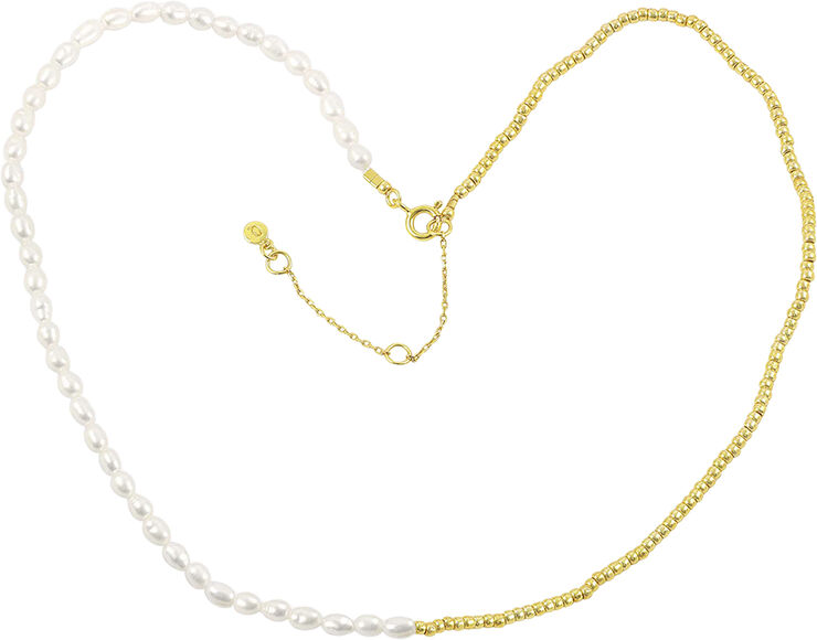 Hultquist Ella plain necklace Guld