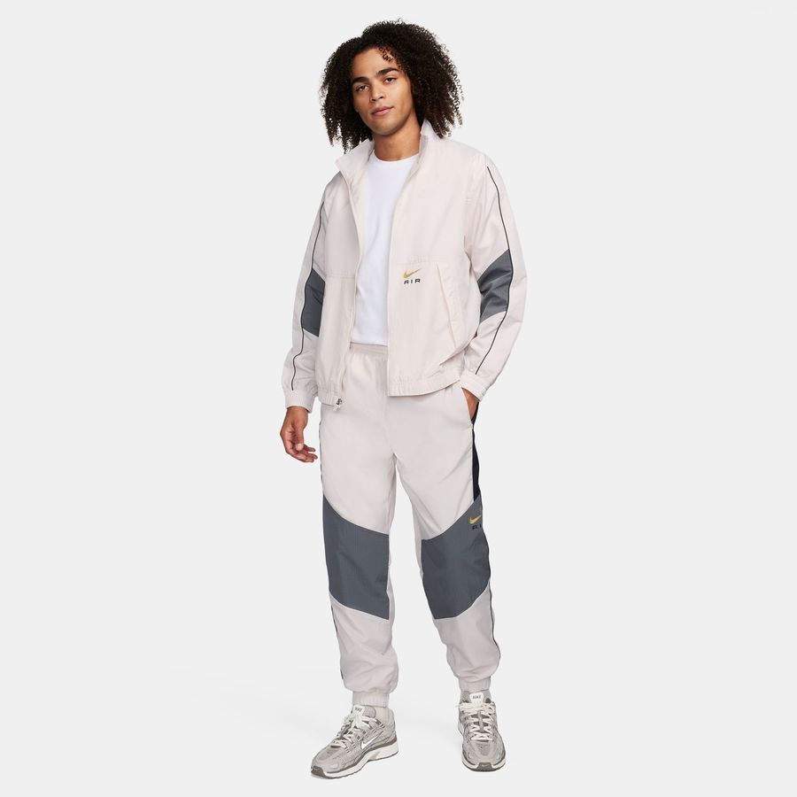 Nike Air Bas de Survêtement NSW Woven - Blanc/Gris/Noir