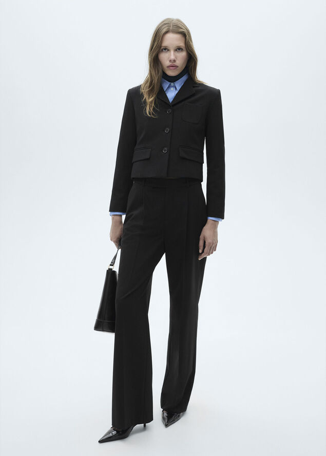 MANGO BLAZER. -- CAMI Black
