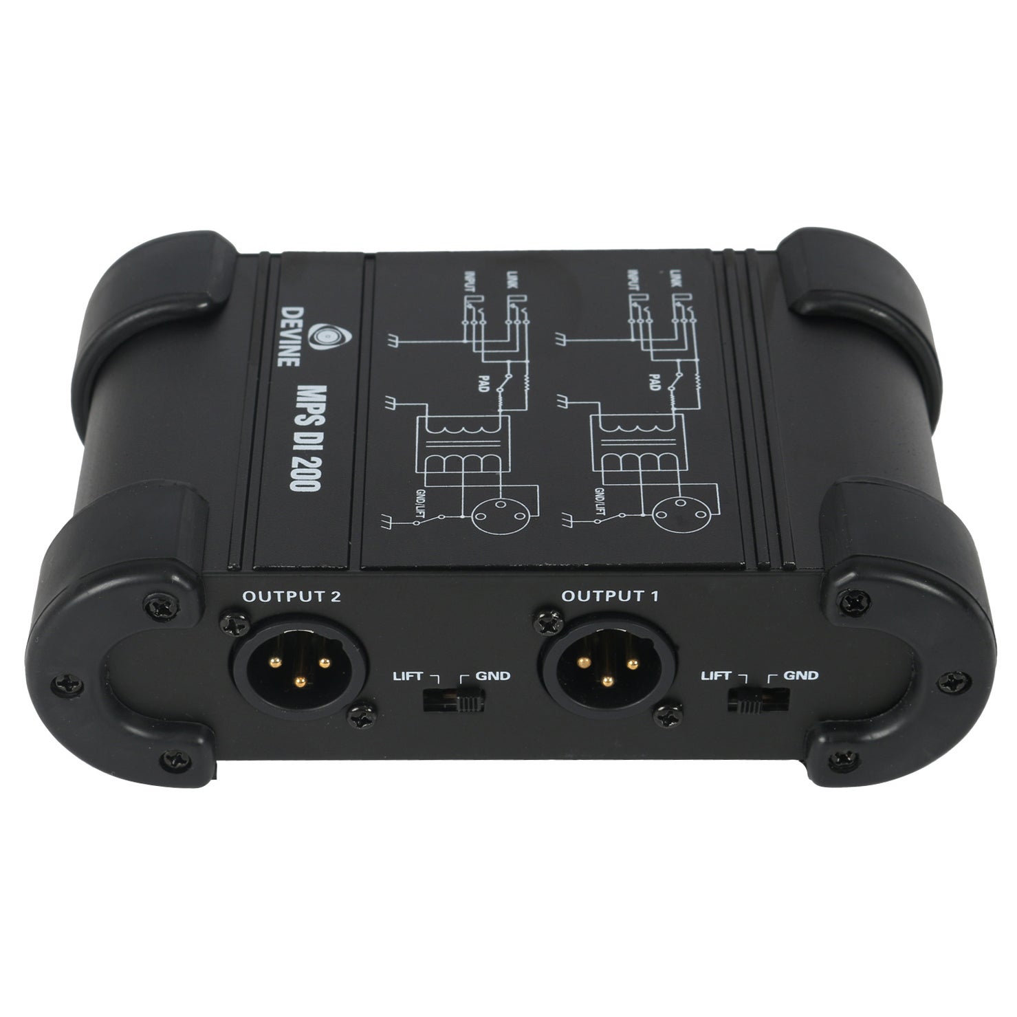 Devine MPS DI 200 stereo DI box
