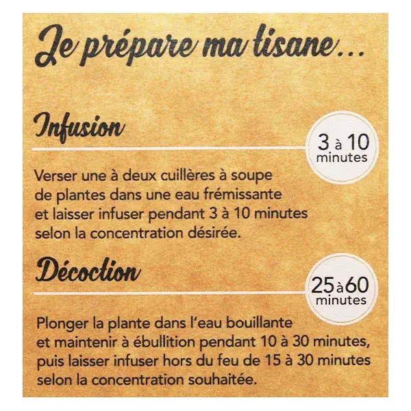 Chá de ervas orgânico Nat & Form para alívio urinário, 100g