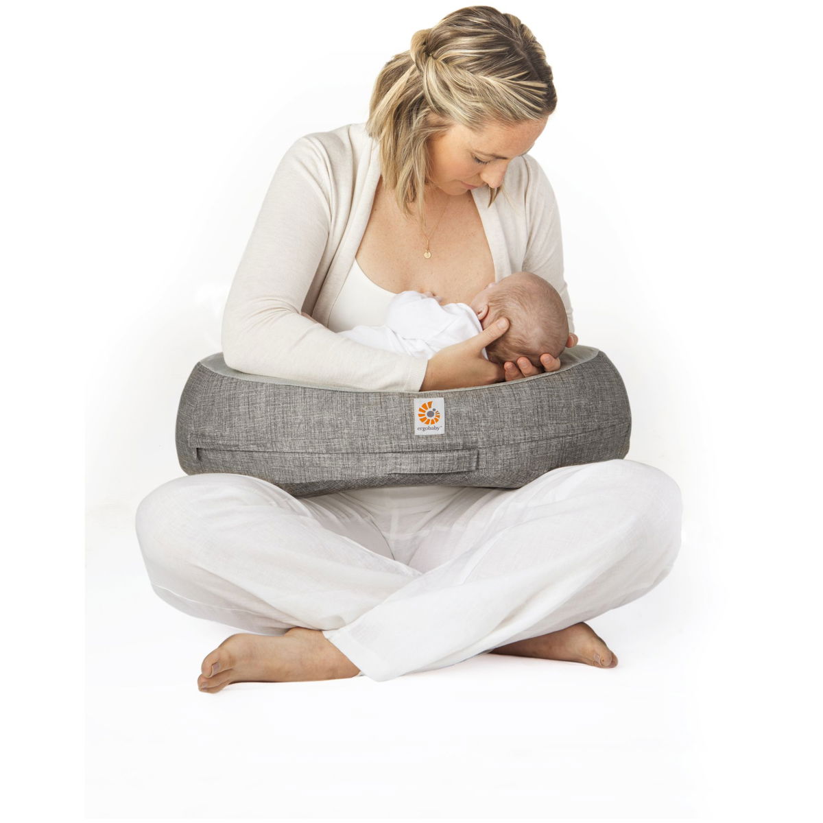ergobabyergobaby   Stillkissen Natural Curve grey
