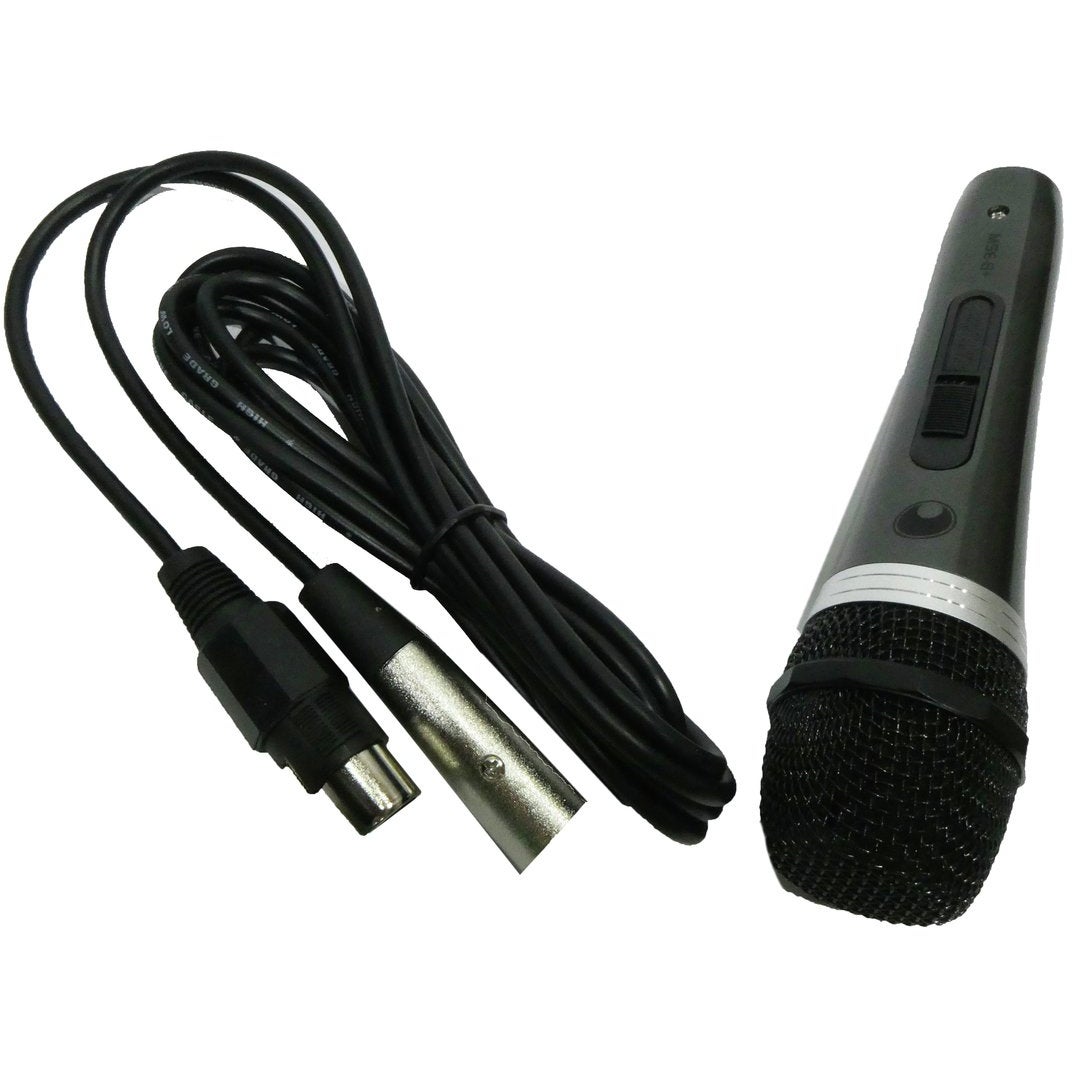 Omnitronic MSE-8+ mobiele party speaker met accu, LED-effecten en microfoon