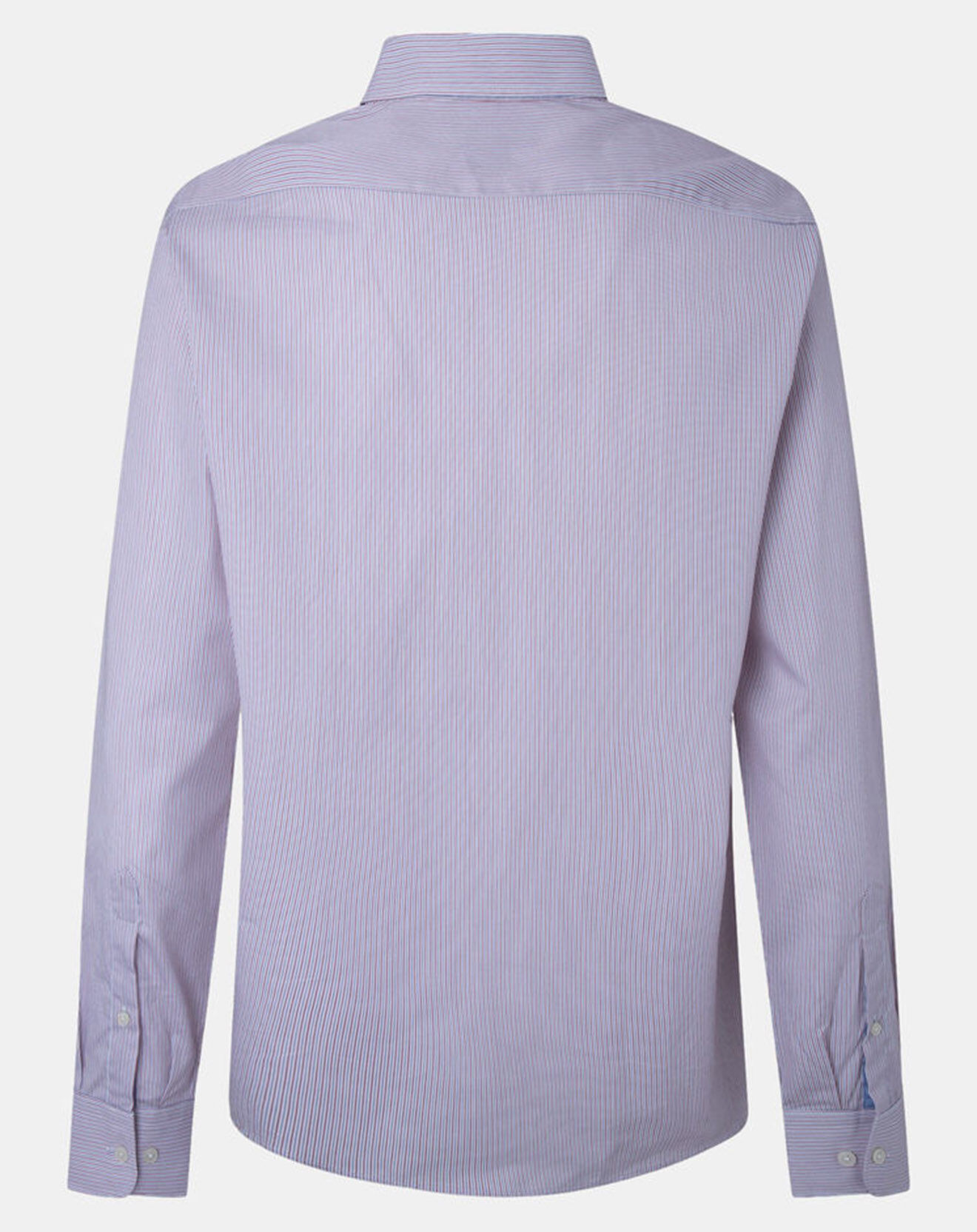 Hackett London Chemise Classic Fit rayée rouge/bleu