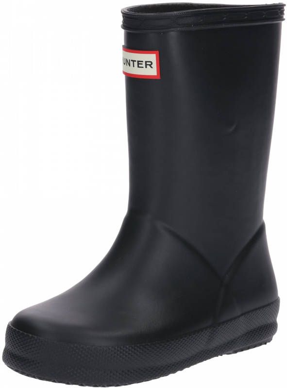 Hunter Zwarte Regenlaarzen Kids First Classic