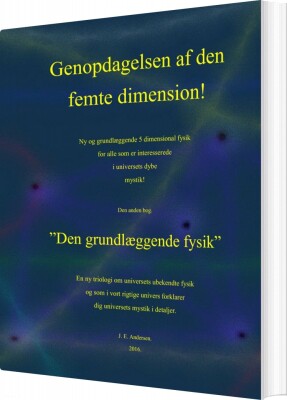 Den Grundlæggende Fysik - J. E. Andersen - Bog