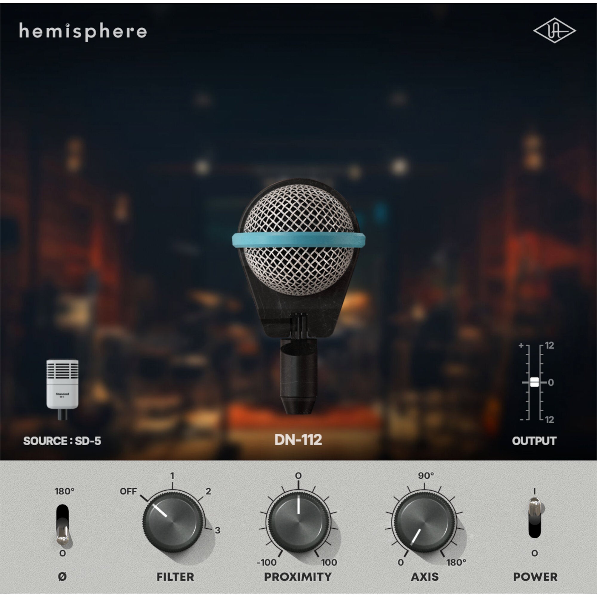 Universal Audio SD-5 bassdrum microfoon