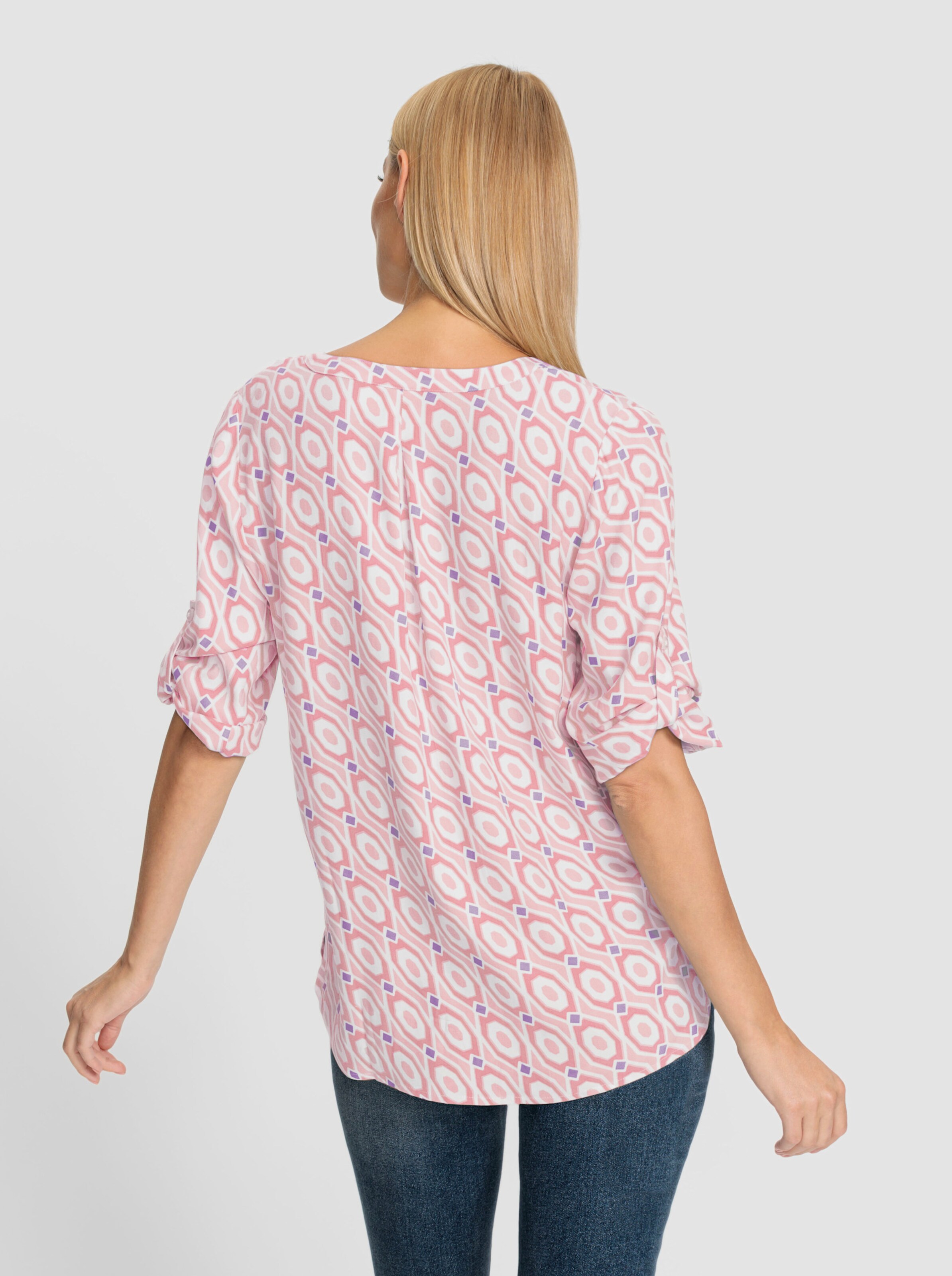 Druckbluse