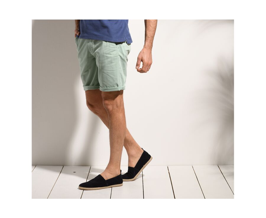 Bermuda chino homme Menthe - BARRY