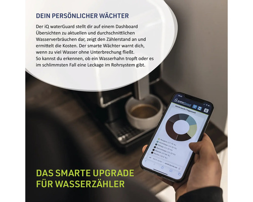 iQ waterGuard - Smart Home Retrofit voor watermeters