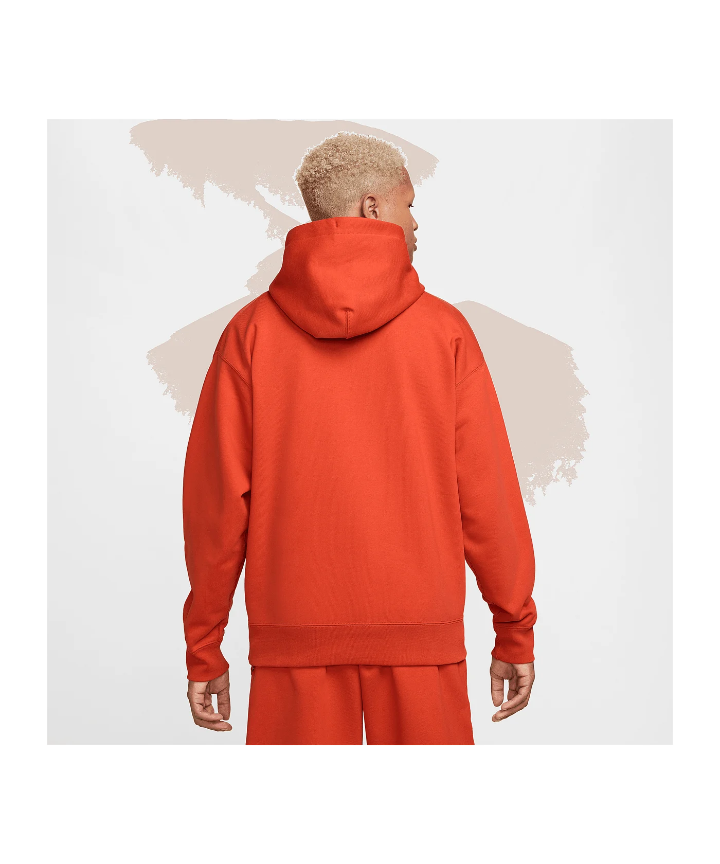 Nike Fleece Solo Swoosh Hoody Rot F626