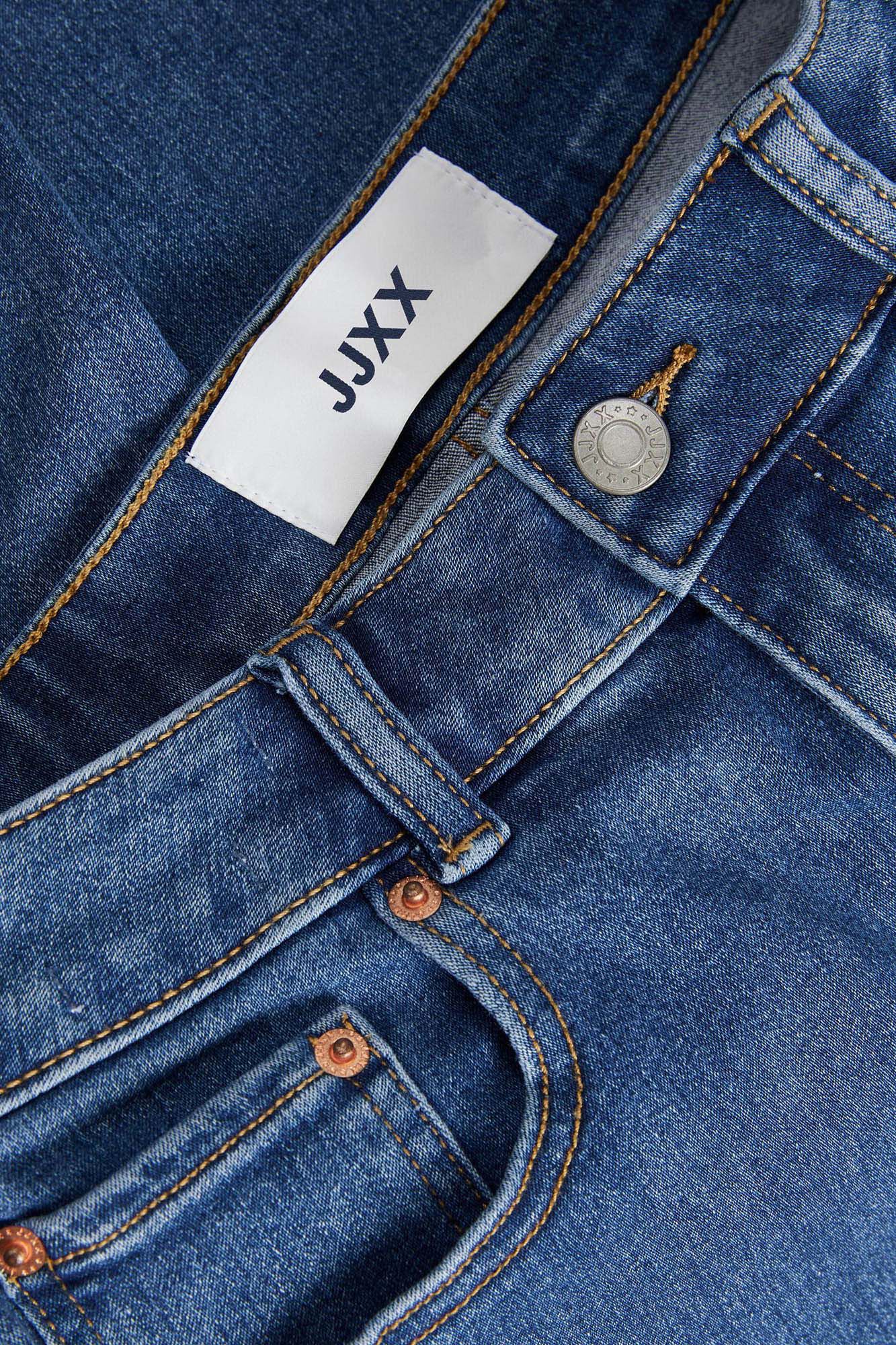 Calça jeans skinny de cintura alta