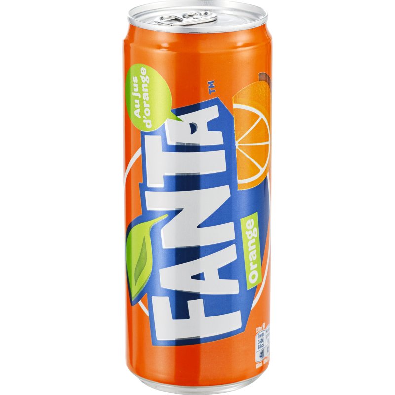 Fanta orange 33 cl - 24 canettes